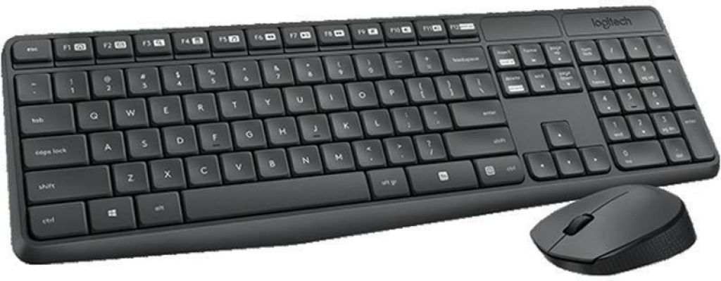 Клавиатура Logitech MK235 920-007931 US layoutна ниска цена с бърза доставка - BestPC.BG