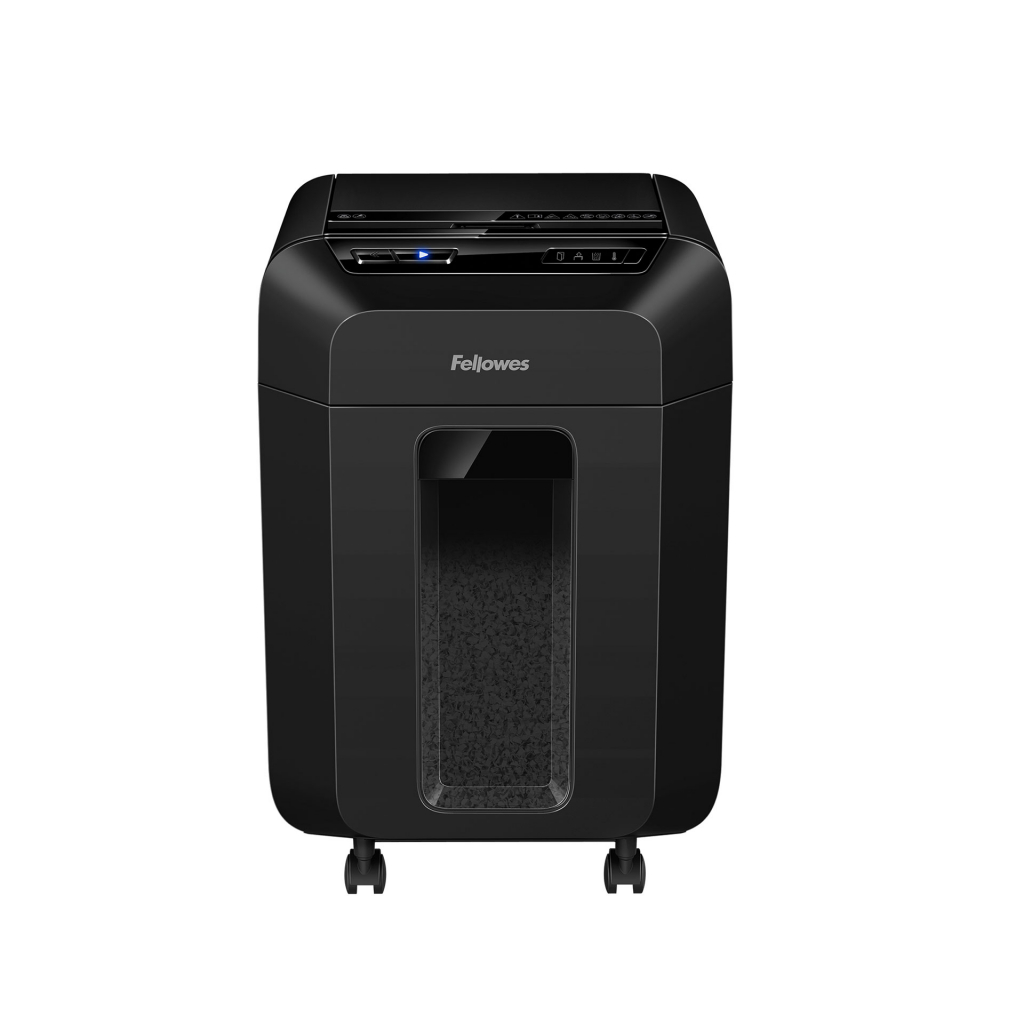 Продукт Fellowes Шредер за унищ. на док. Automax 80M, Soho, Mini-Cut, P-4, 17 L, черенна ниска цена с бърза доставка - BestPC.BG