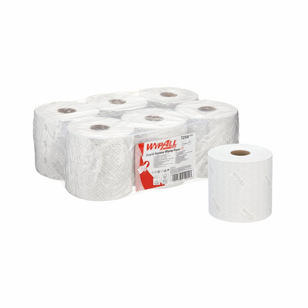 Почистващ продукт WypAll Кърпи за почистване L10 7256 Centrefeed, на ролка 38 х 19.5 cm, 800 късана ниска цена с бърза доставка - BestPC.BG