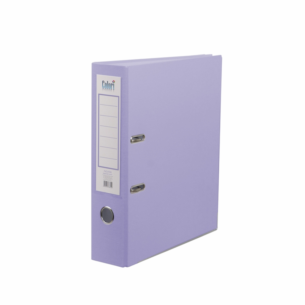 Colori Класьор, 8 cm, PP, с метален кант, люлякна ниска цена с бърза доставка - BestPC.BG