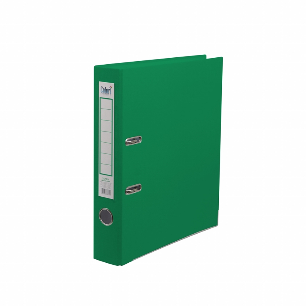 Colori Класьор, 5 cm, PP, с метален кант, зеленна ниска цена с бърза доставка - BestPC.BG