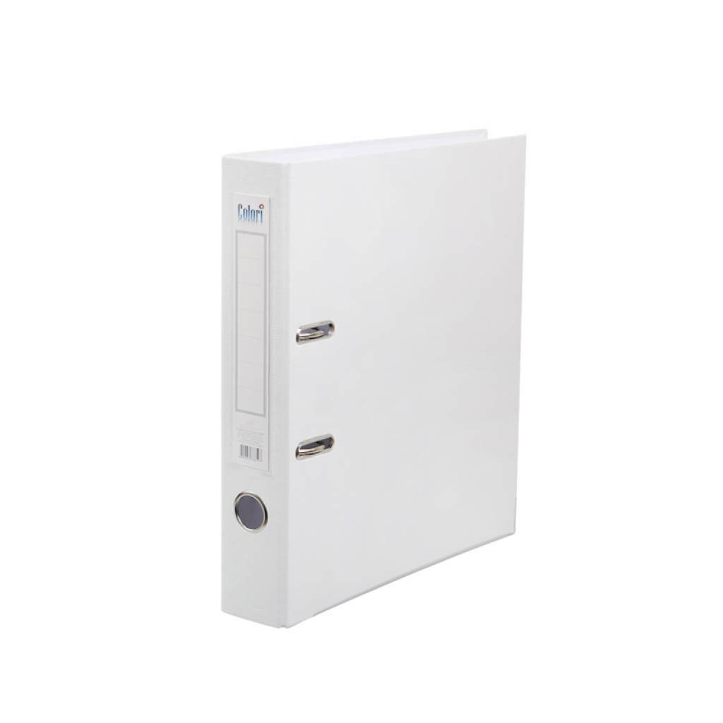 Colori Класьор, 5 cm, PP, с метален кант, бялна ниска цена с бърза доставка - BestPC.BG