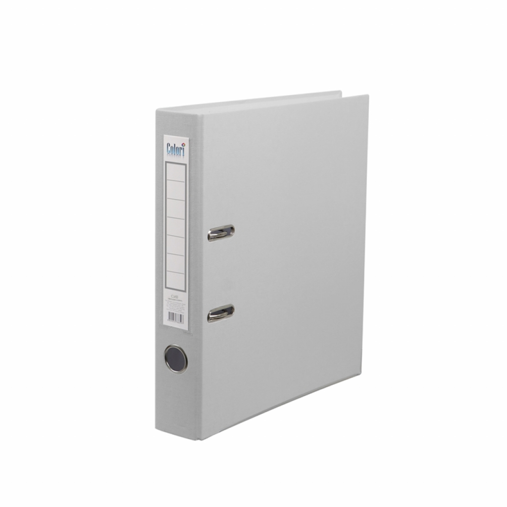 Colori Класьор, 5 cm, PP, с метален кант, сивна ниска цена с бърза доставка - BestPC.BG