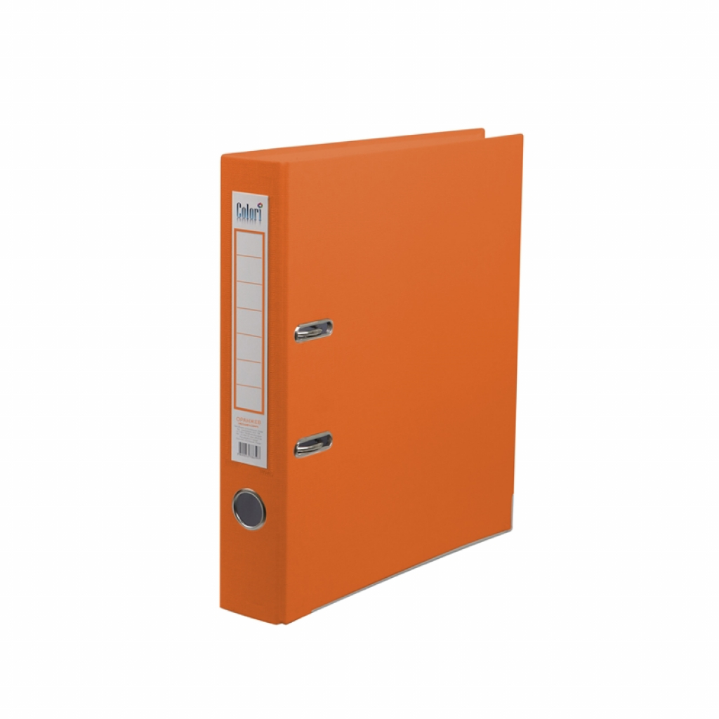 Colori Класьор, 5 cm, PP, с метален кант, оранжевна ниска цена с бърза доставка - BestPC.BG
