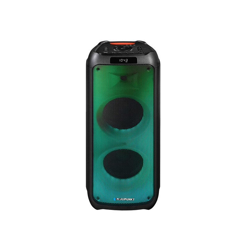 Bluetooth Колонкa Blaupunkt Тонколона PB10DB, FM радио, USB-SD-AUX, 1000 W, с 2 бежични микрофонана ниска цена с бърза доставка - BestPC.BG