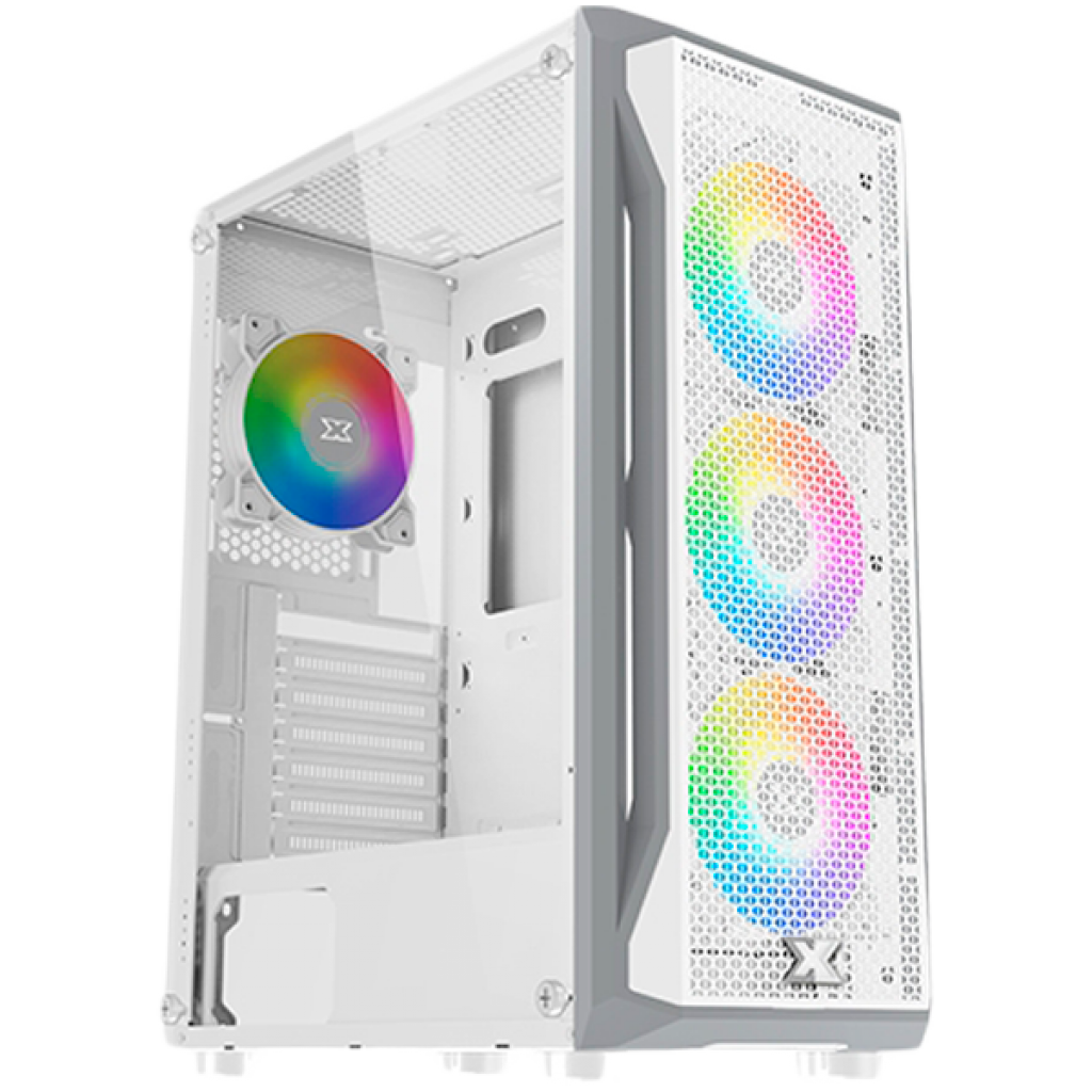 Кутия Gaming X Arctic EN46737, White Chassis, ATX-M-ATX-Mini ITX, U3x1+U2x2на ниска цена с бърза доставка - BestPC.BG