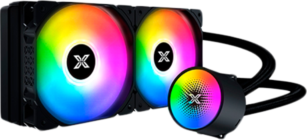 Водно охлаждане Xigmatex Liquid Killer X 240 EN47697, AIO Liquid Cooler, 2x 120mm ARGB Fanна ниска цена с бърза доставка - BestPC.BG