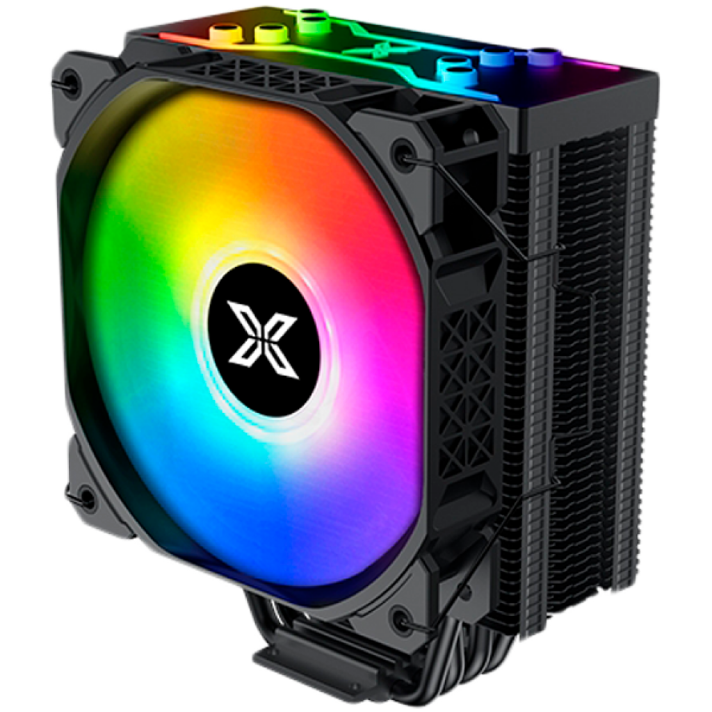 Охладител за процесор Air Killer Pro EN47895 Black, X22A FAN, ARGB Top Cover, Reinforced Plastic Steelна ниска цена с бърза доставка - BestPC.BG