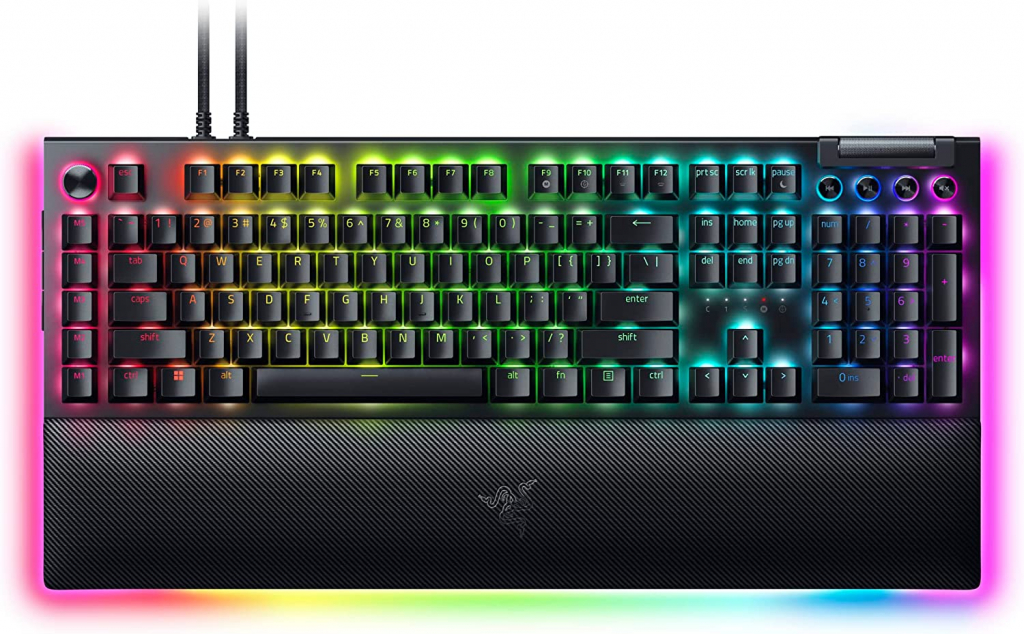 Клавиатура Razer BlackWidow V4 Pro, геймърска, с кабел, механични суичове, чернана ниска цена с бърза доставка - BestPC.BG