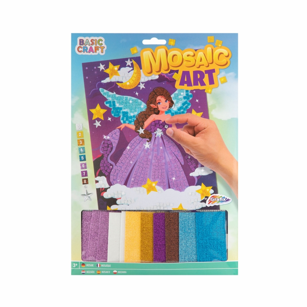 Moxy Комплект мозайка с мъниста Фея, А4на ниска цена с бърза доставка - BestPC.BG