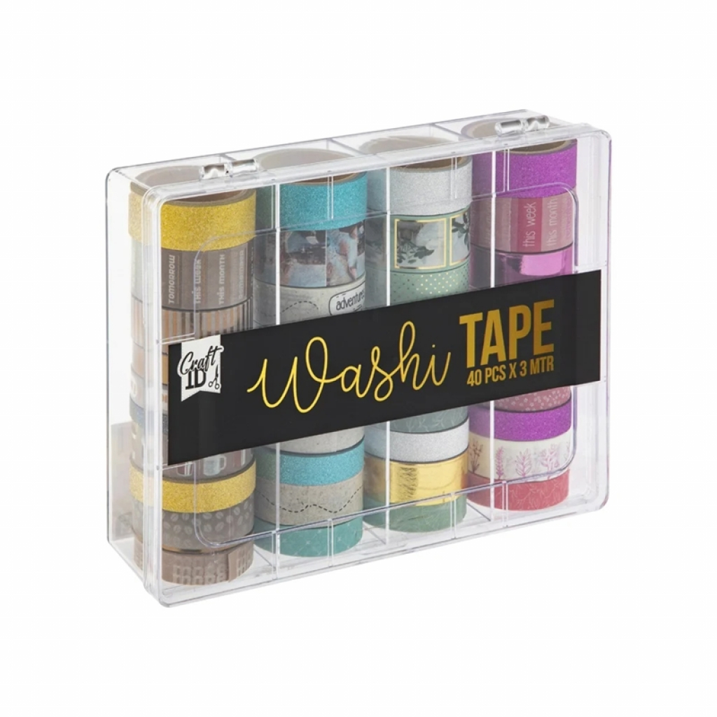 Craft ID Тиксо за декорация, 3 m, в кутия, 40 брояна ниска цена с бърза доставка - BestPC.BG