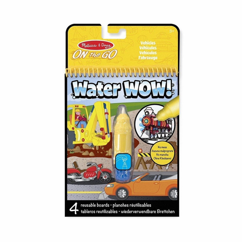 Продукт Книжка за рисуване с вода Melissa & Doug - Превозни средствана ниска цена с бърза доставка - BestPC.BG