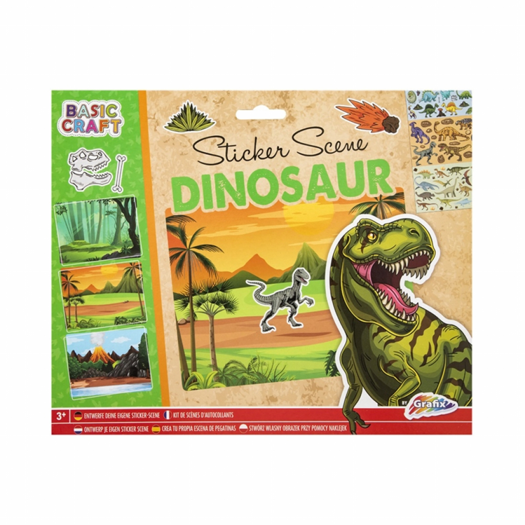 Moxy Стикери Динозавър, 3 пейзажа, 27 х 21 cmна ниска цена с бърза доставка - BestPC.BG