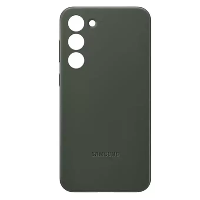 Калъф за смартфон SAMSUNG GALAXY S23+ Leather cover Greenна ниска цена с бърза доставка - BestPC.BG