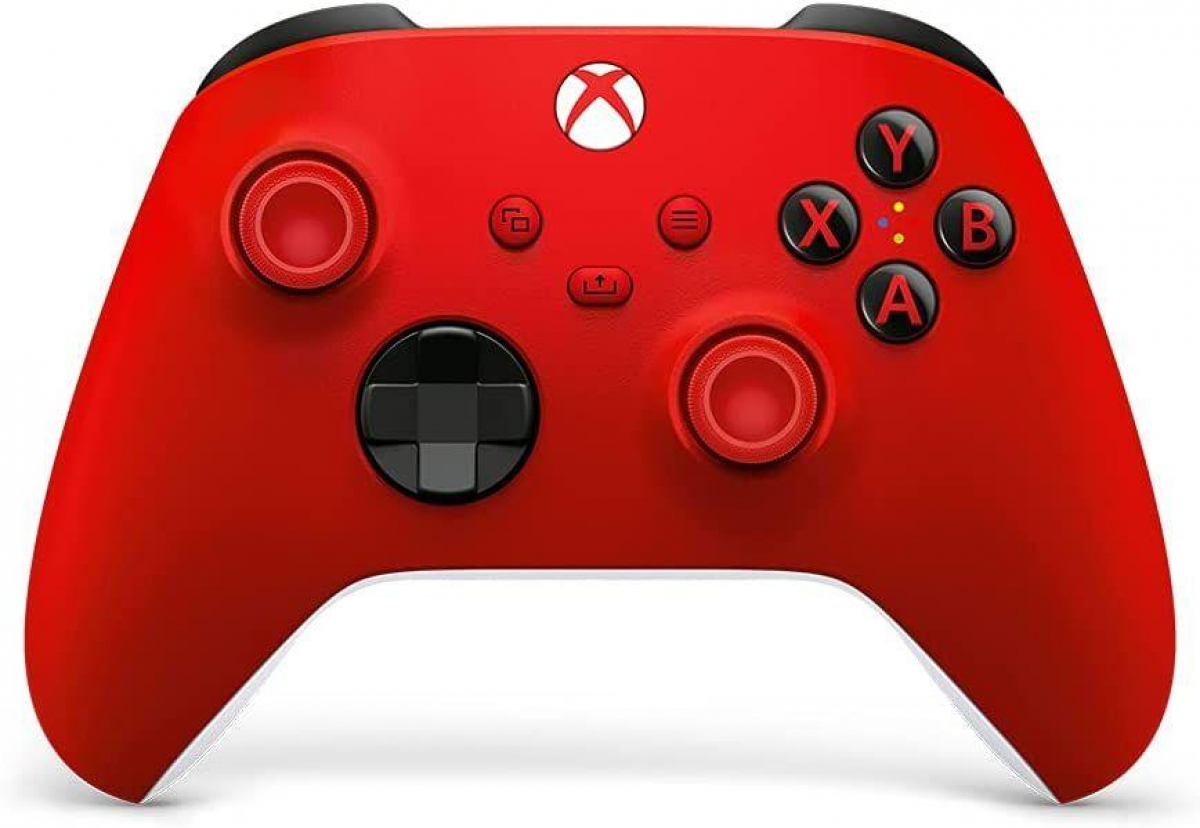 Мултимедиен продукт Геймърски контролер Microsoft, За Xbox, Безжичен, Червенна ниска цена с бърза доставка - BestPC.BG