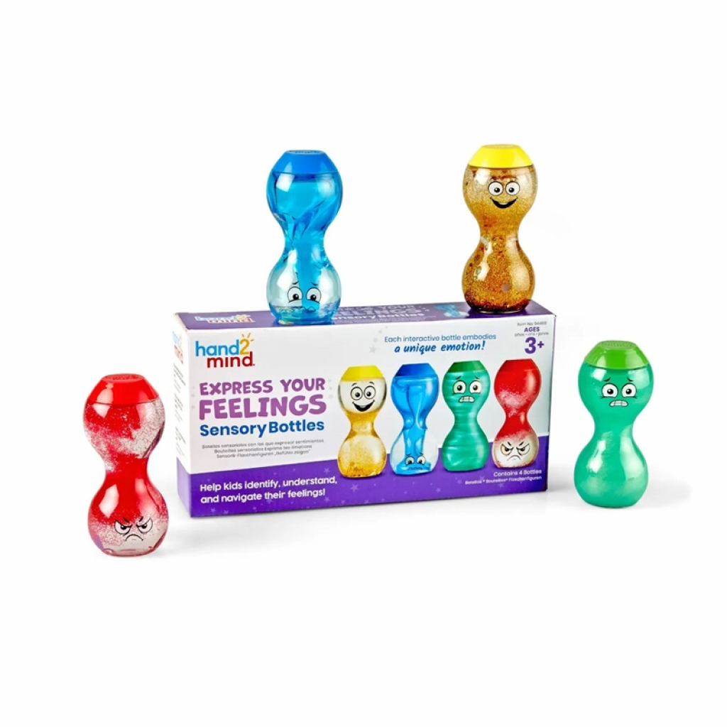 Learning Resources Бутилки Емоции, сензорни, 4 брояна ниска цена с бърза доставка - BestPC.BG