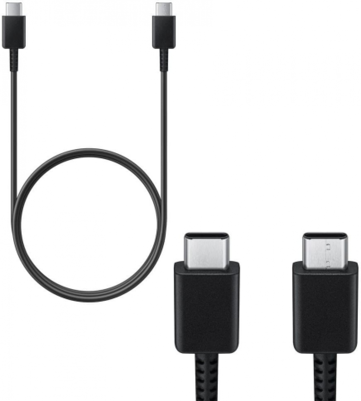 Кабел/адаптер SAMSUNG Cable USB-C - USB-C, 25W, 1м, Черенна ниска цена с бърза доставка - BestPC.BG