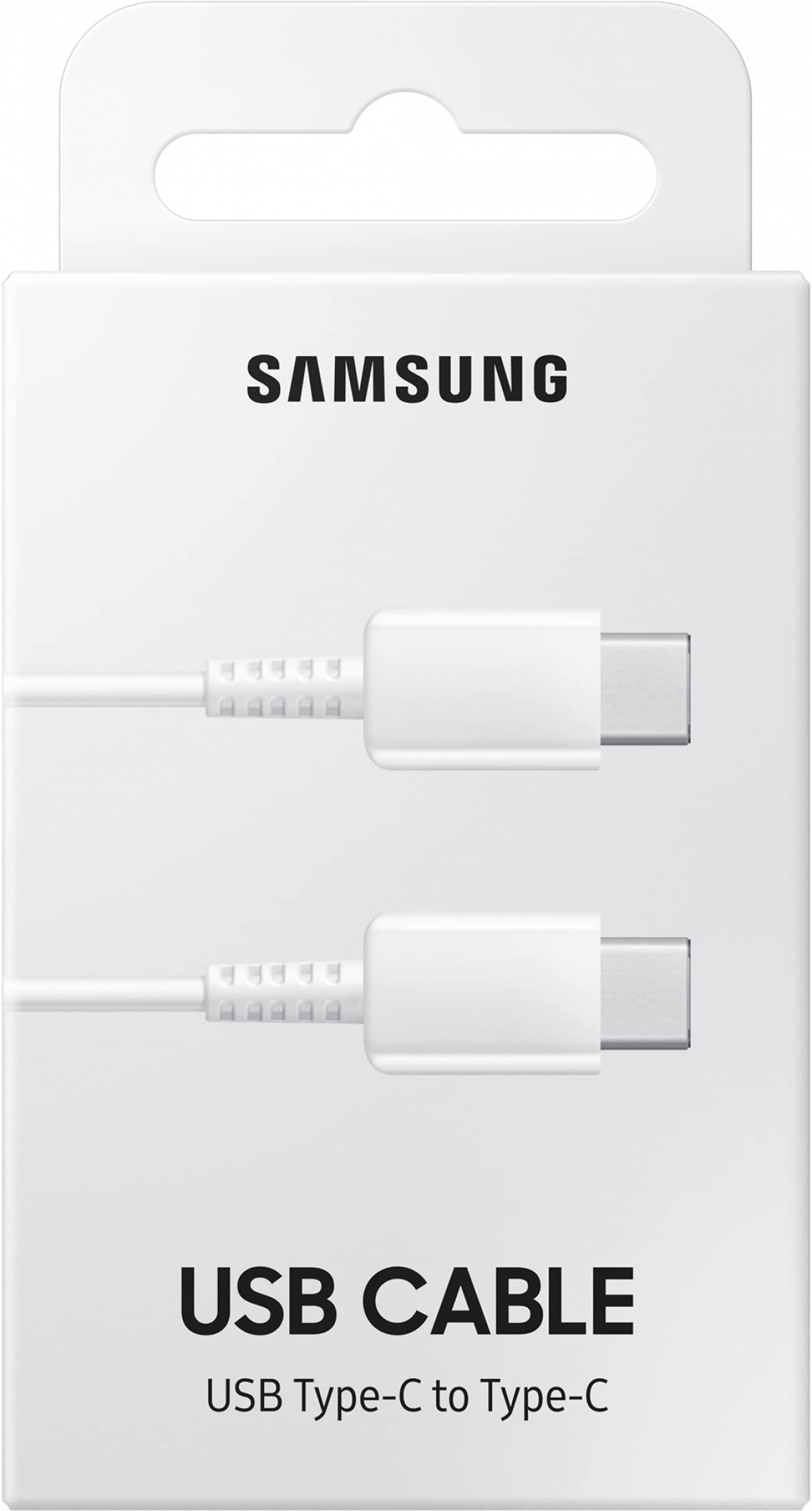 Кабел/адаптер SAMSUNG Cable USB-C to USB-C, 25W, Бялна ниска цена с бърза доставка - BestPC.BG