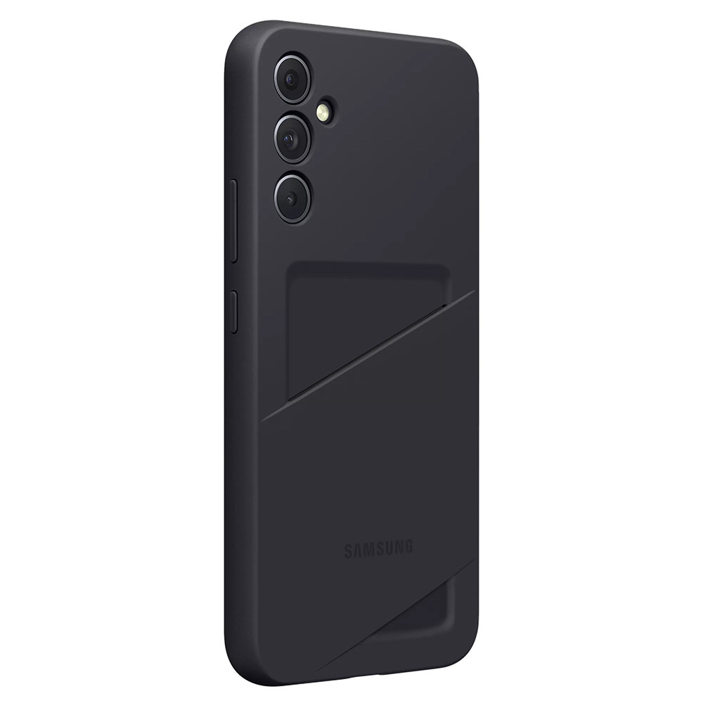 Калъф за смартфон SAMSUNG GALAXY A34 5G Card Slot Case Blackна ниска цена с бърза доставка - BestPC.BG