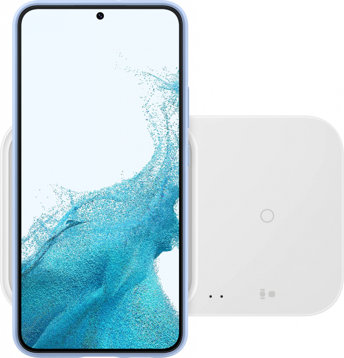 Принадлежност за смартфон Samsung Wireless Charger Duo EP-P5400 Whiteна ниска цена с бърза доставка - BestPC.BG