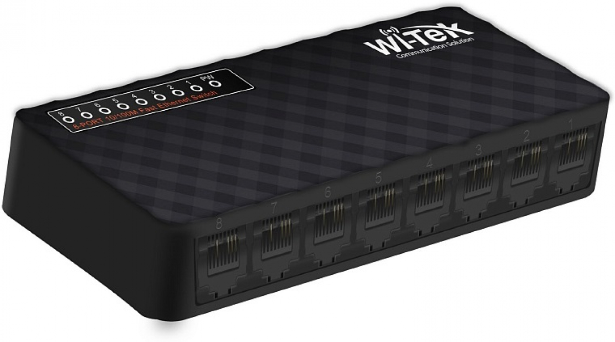 Комутатор/Суич Wi-Tek WI-SF108на ниска цена с бърза доставка - BestPC.BG