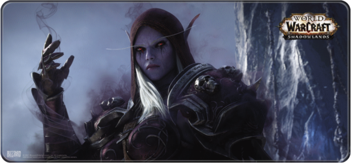 Подложка за мишка Геймърска World of WarCraft Shadowlands - Sylvanas, XLна ниска цена с бърза доставка - BestPC.BG