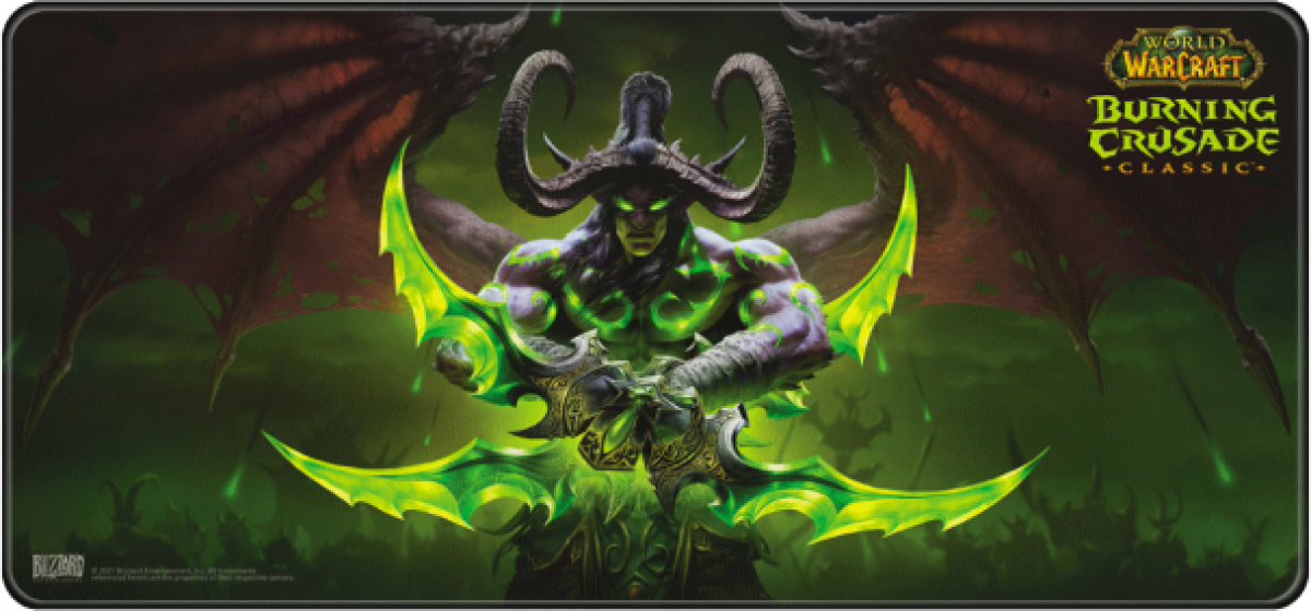Подложка за мишка Геймърски пад World of WarCraft Burning Crusade Illidan, XLна ниска цена с бърза доставка - BestPC.BG
