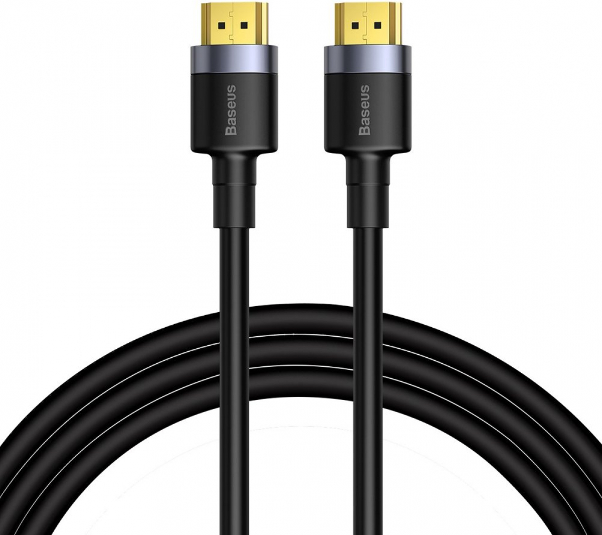 Кабел Baseus Cafule HDMI 2.0 4K 60 Hz 3D 18 Gbps CADKLF-G01 3м - черенна ниска цена с бърза доставка - BestPC.BG