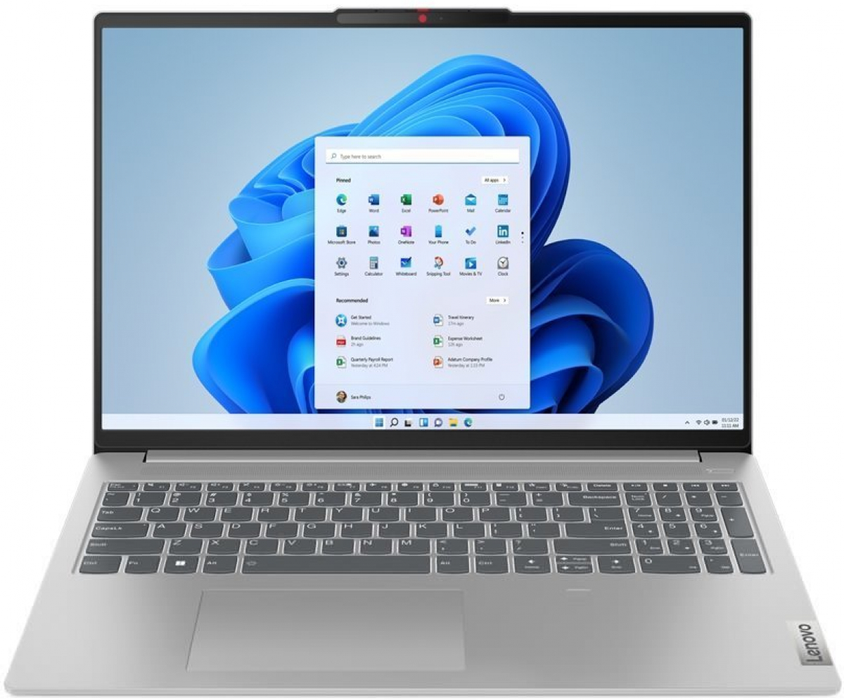 Лаптоп Lenovo IdeaPad Slim 5, Core i5-12450H, 16GB, 1TB SSD NVMe, UHD Graphics, 16" WUXGAна ниска цена с бърза доставка - BestPC.BG
