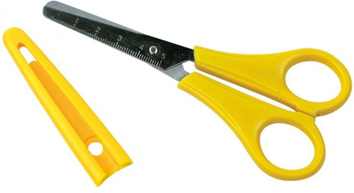 Milan Ножица, детска, с предпазител, 14.7 cm, цвят асортина ниска цена с бърза доставка - BestPC.BG