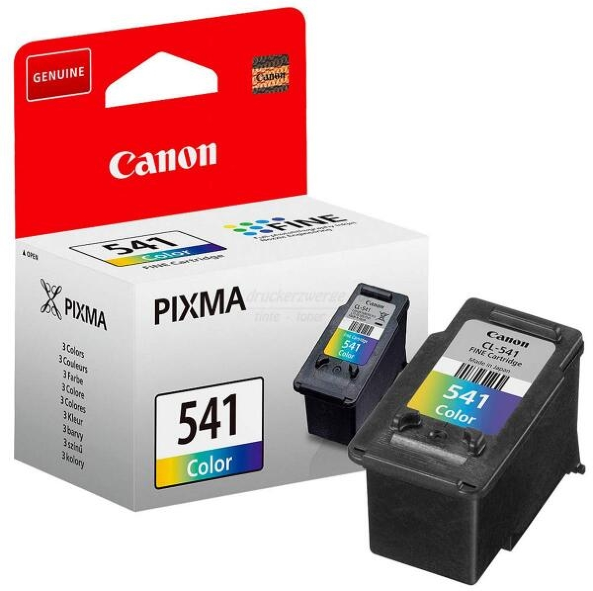 Касета с мастило Canon CL-541, съвместим с PIXMA MG3650S/MG2250/MG4150, три цвятана ниска цена с бърза доставка - BestPC.BG