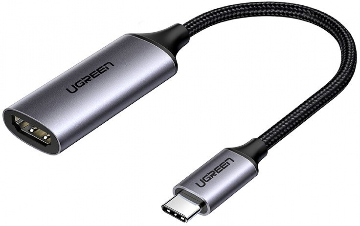 Кабел/адаптер Ugreen USB Type C към HDMI 2.0, 4K, 60 Hz Thunderbolt 3 за MacBook - PC 70444 - сивна ниска цена с бърза доставка - BestPC.BG