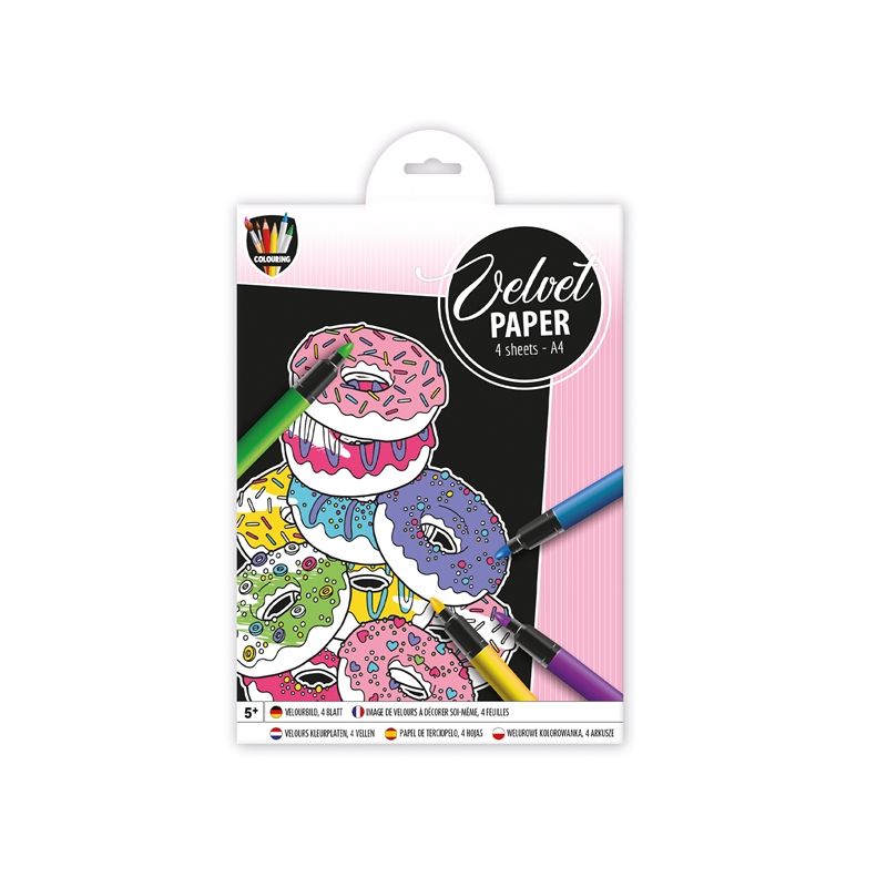 Moxy Комплект за оцветяване върху велурена хартия - Донътна ниска цена с бърза доставка - BestPC.BG