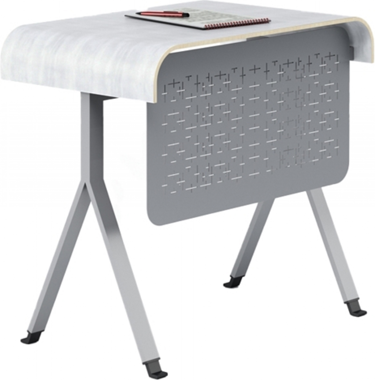 Бюро RFG Norme, едниничен, над VIII клас, 795 х 500 х 750 mm, плот светъл букна ниска цена с бърза доставка - BestPC.BG