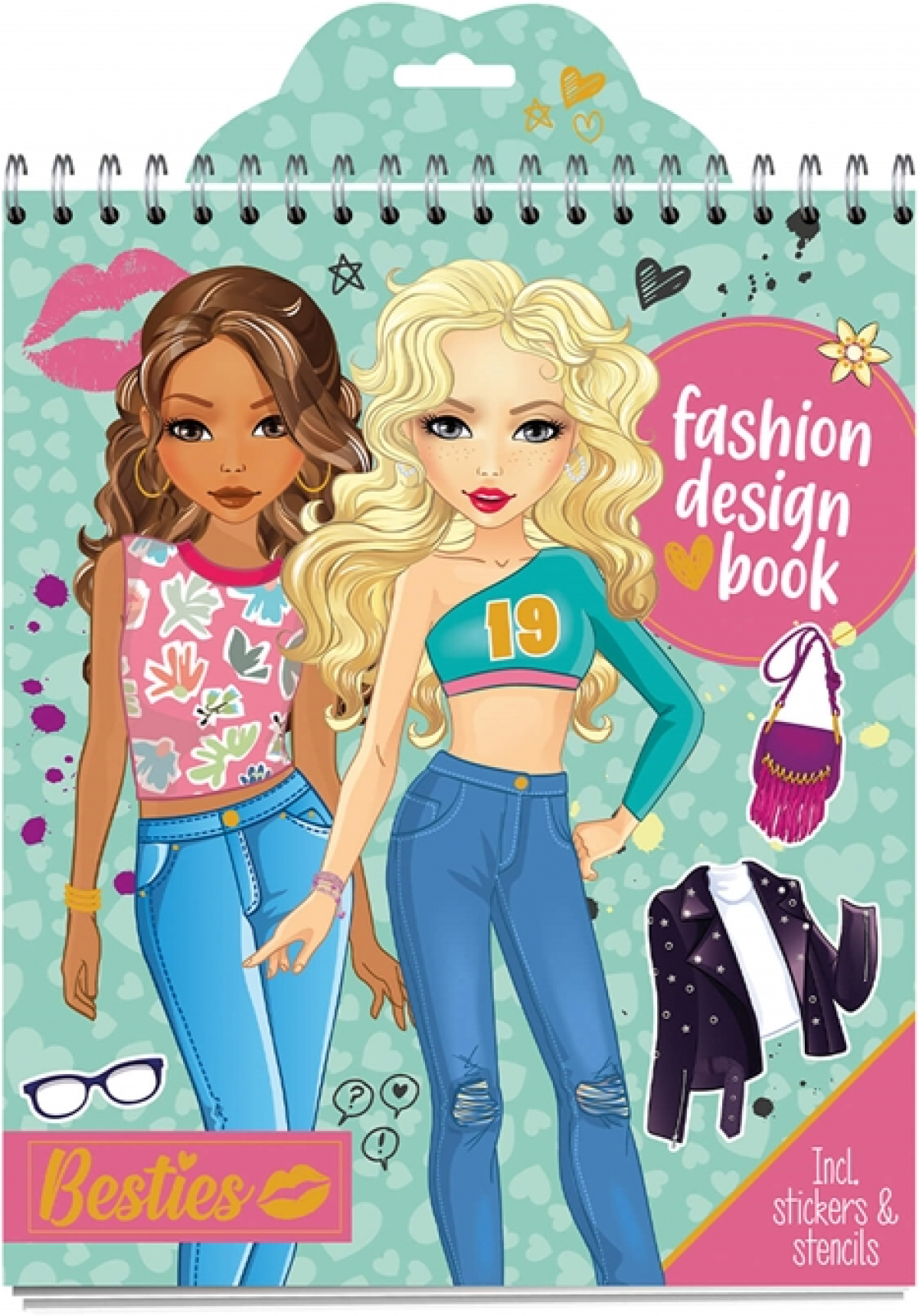 Moxy Книжка за моден дизайн, 20 листа, зеленана ниска цена с бърза доставка - BestPC.BG