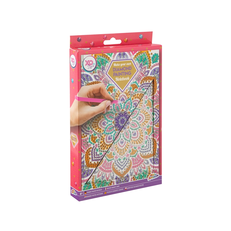 Moxy Тетрадка Мандала, за рисуване с мъниста, А5, розована ниска цена с бърза доставка - BestPC.BG