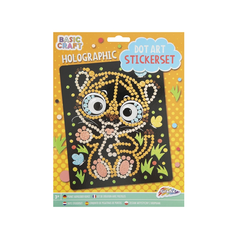 Moxy Комплект стикери за рисуване с мъниста Тигърна ниска цена с бърза доставка - BestPC.BG