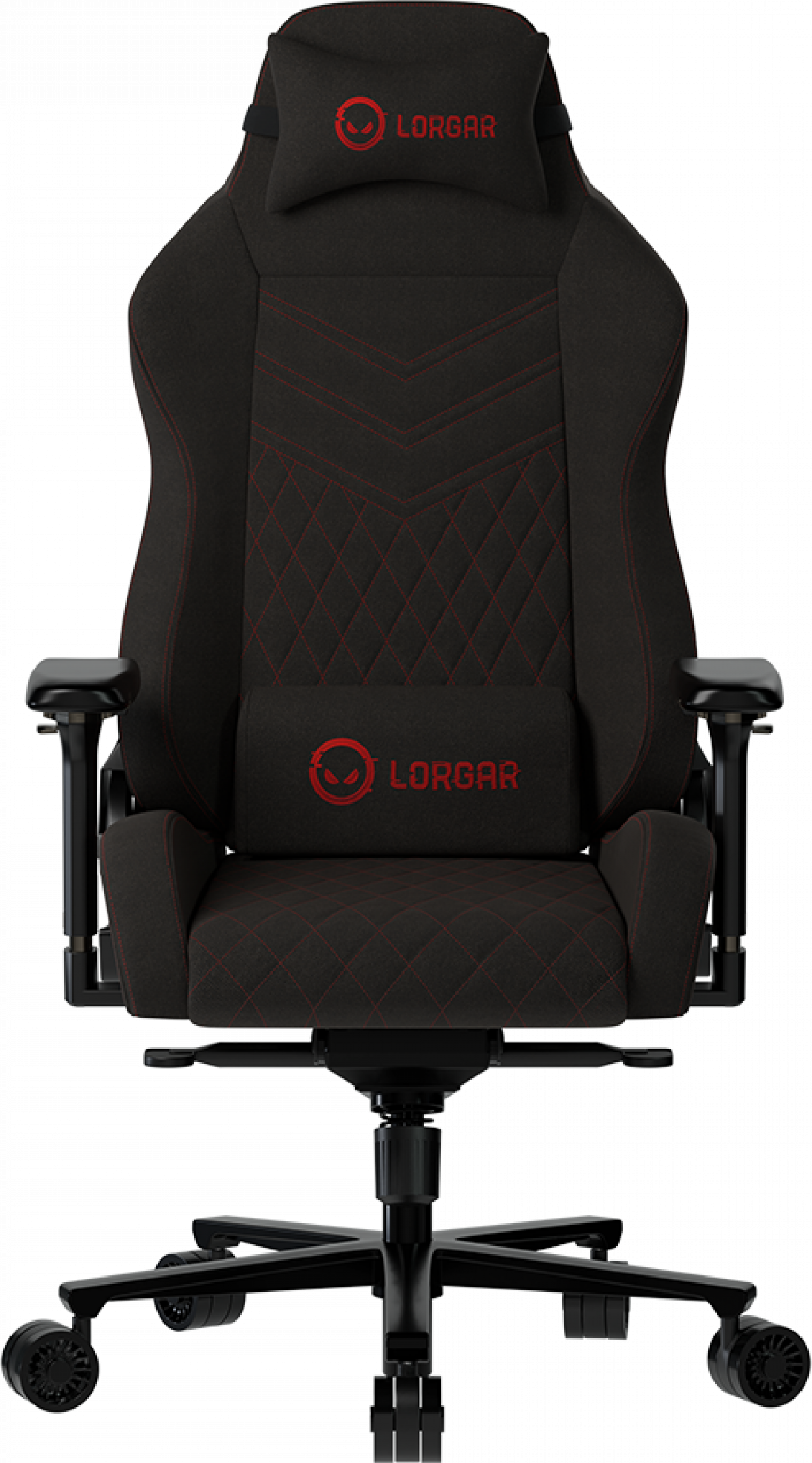 Геймърски стол Lorgar Ace 422, 4D подлакътници, 1250 - 1320 мм височина, черен цвятна ниска цена с бърза доставка - BestPC.BG