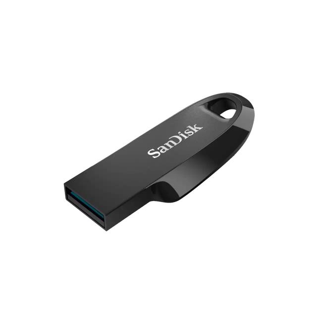 USB памет SanDisk Ultra Curve 3.2, 128GB, USB 3.1 Gen 1, Черенна ниска цена с бърза доставка - BestPC.BG