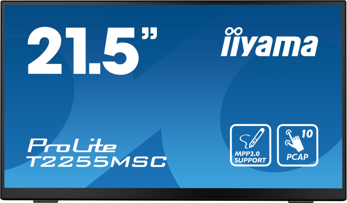 Монитор Тъч IIYAMA T2255MSC-B1на ниска цена с бърза доставка - BestPC.BG