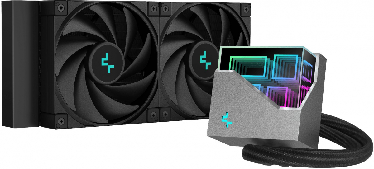 Водно охлаждане DeepCool Water Cooling LT520 - Addressable RGB, Infinity mirror designна ниска цена с бърза доставка - BestPC.BG