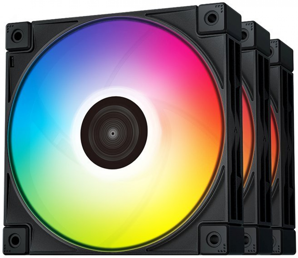 Охладител за процесор DeepCool Комплект Pack 3-in-1 3x120mm - FC120 Black, Addressable RGBна ниска цена с бърза доставка - BestPC.BG