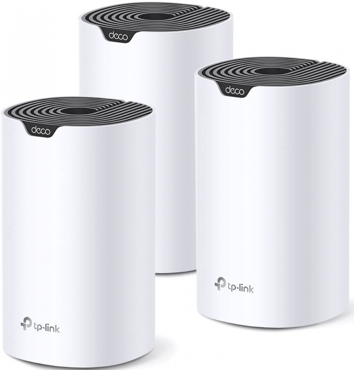 Безжични WiFi Mesh системa TP-Link Deco S7(3-pack), AC1900, 3xGbE, MU-MIMO, Meshна ниска цена с бърза доставка - BestPC.BG