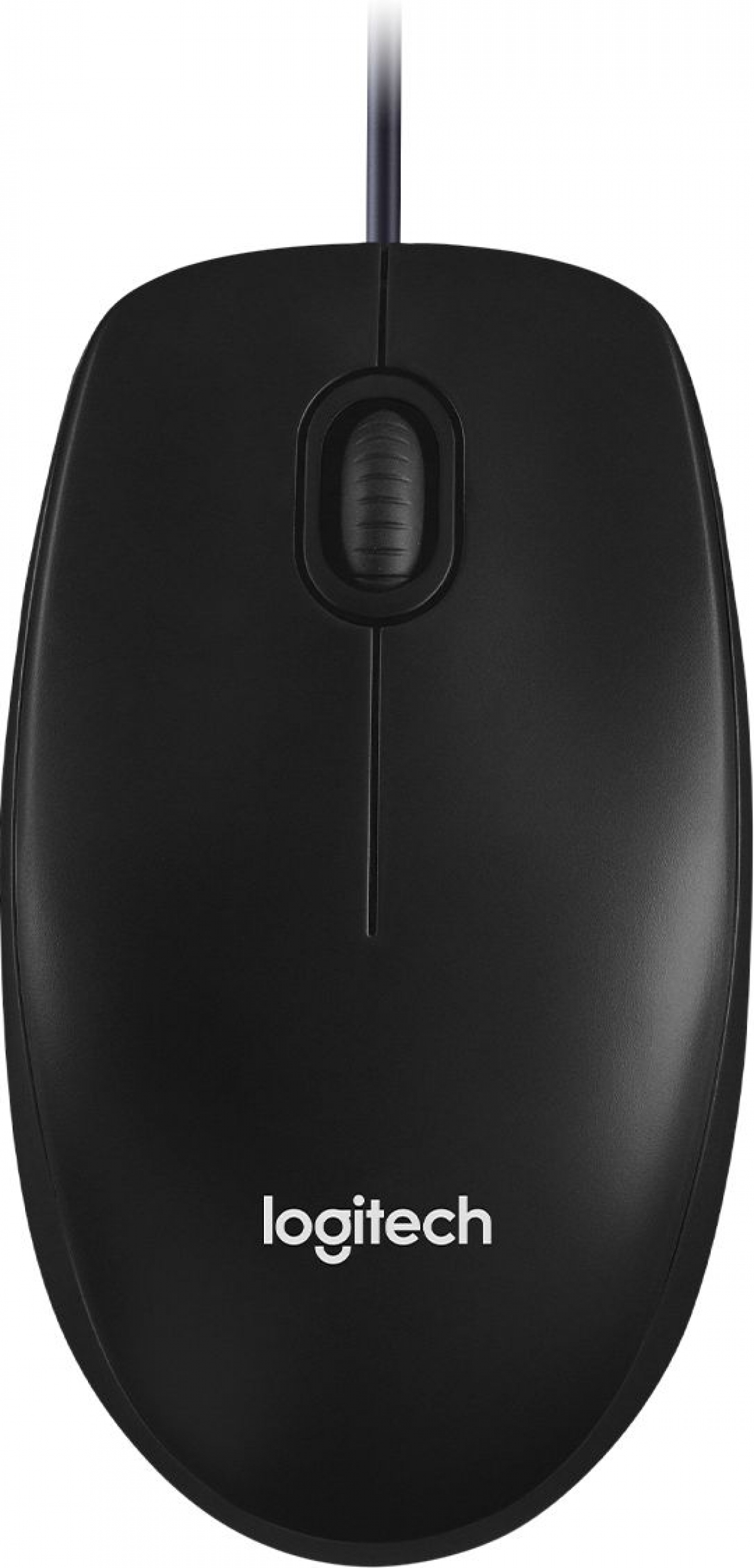 Мишка Logitech M100, 1.8м. кабел, 1000dpi, Чернана ниска цена с бърза доставка - BestPC.BG