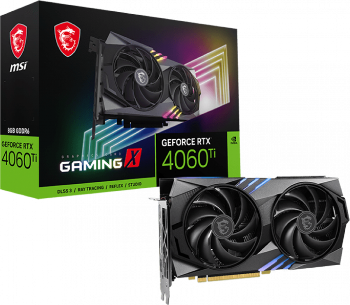 Видеокарта MSI GeForce RTX 4060Ti Gaming X 8G, 8GB GDDR6, 128bit, 3x DP 1.4a, HDMI 2.1aна ниска цена с бърза доставка - BestPC.BG