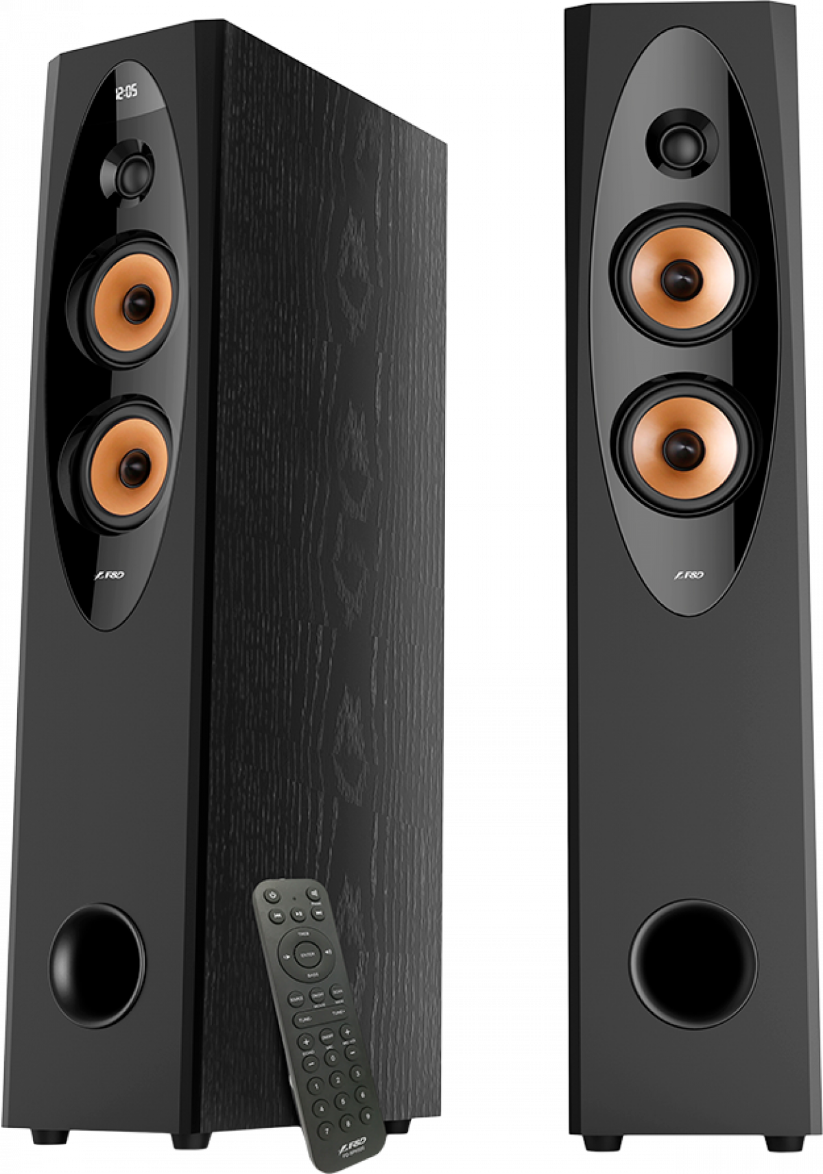 Озвучителна система Fenda T-60X PRO 2.0 Floorstanding Speakers, 120W RMS, Bluetoothна ниска цена с бърза доставка - BestPC.BG