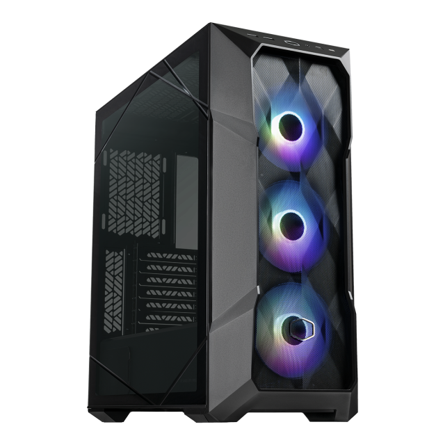 Кутия Cooler Master MasterBox TD500 V2 Mesh Black ARGBна ниска цена с бърза доставка - BestPC.BG