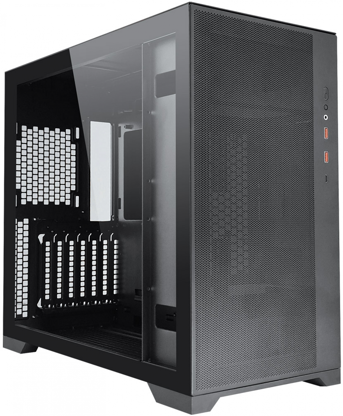 Кутия FORTRON CMT580B E-ATX MIDDLE TOWERна ниска цена с бърза доставка - BestPC.BG