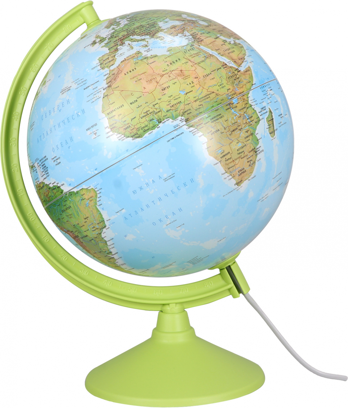 Глобус, физически и политически, светещ, диаметър 26 cmна ниска цена с бърза доставка - BestPC.BG