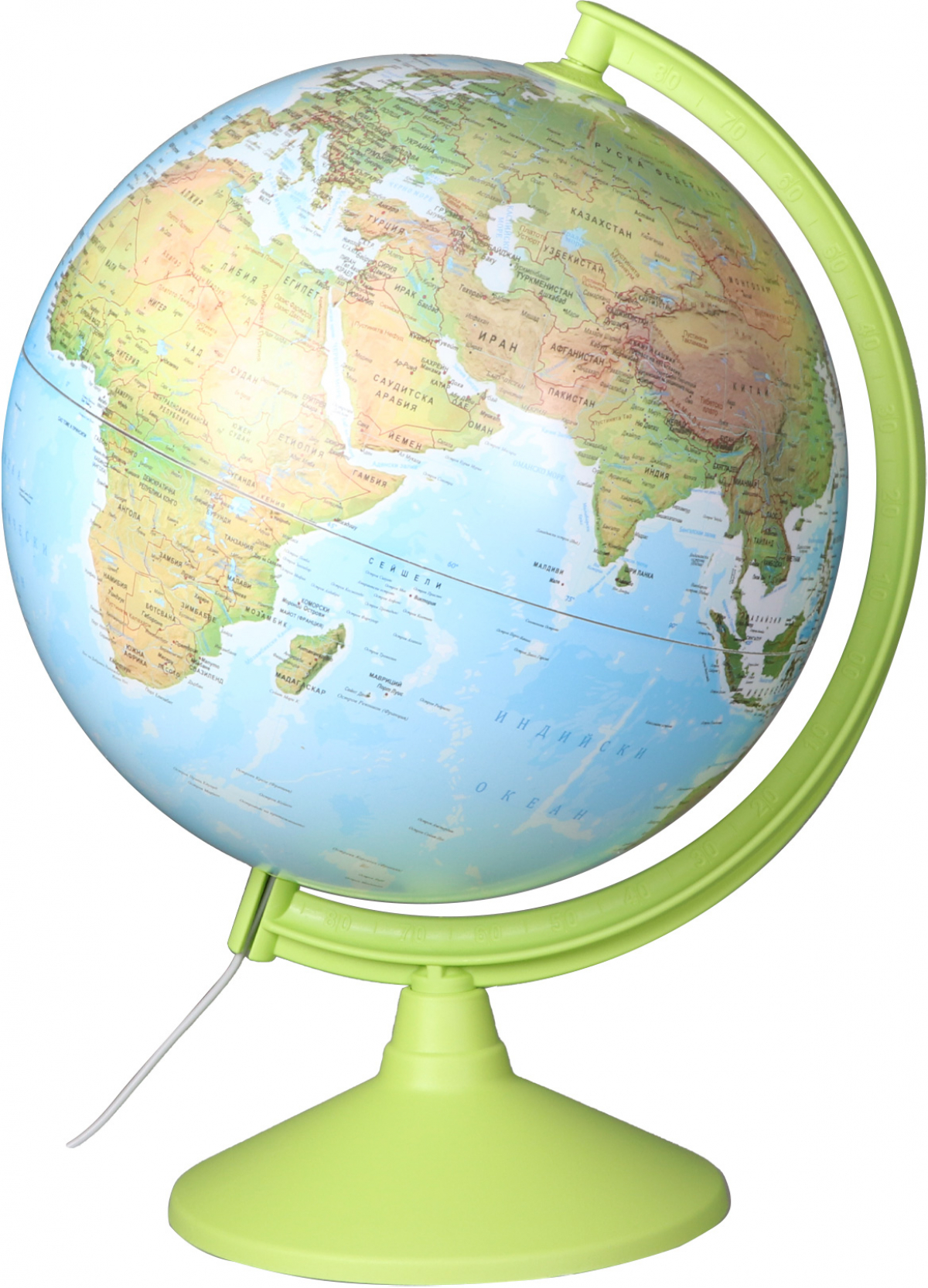 Глобус, физически и политически, светещ, диаметър 30 cmна ниска цена с бърза доставка - BestPC.BG